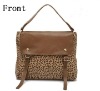 2012 popular leopard grain lady fashion handbag