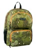 600D Polyester rolling prtinting leisure backpack