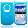 Blue Devil Design Silicone Skin Case Cover for Blackberry Bold 9700