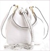 Fashion and trendy zipper adornment female bag