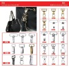 Fashion handbag metal case accessories ZJ6648