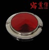 Fashion red foldable crystal bag holder for your lover