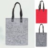 Felt bag, Recycled hand bag, Fashion bag,flower bag,Lady bag,ECO-Friendly felt bag