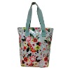 Floral Print Fashion Canvas Tote Bags