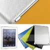For Apple iPad 2 design back cover with woven pattern coated