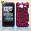 For HTC Evo shift 4G hotpink leopard design protector case