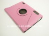 For HTC Jetstream Rotatable 360 degree Litchi pattern white Leather case No.89639