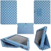 For Samsung Galaxy Tab 10.1 P7510 P7500 Flip Leather Case with Polka Dots Pattern