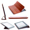 For iPad 2 smart hard cover leather case