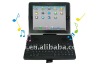 For ipad 2 leather keyboard case with Speaker