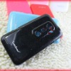 Glossy and matte surface tpu skin case for HTC EVO 3D