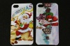 Hard plastic phone case for 4g iPhone for Christmas