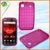 Hotpink clear tpu case for Samsung Galaxy 4G T959