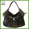 KD11032 fashion black pu handbag large shoulder bag