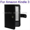 Leather case for Amazon Kindle 3