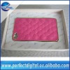 Luxury Chrome leather case cover for iphone 4 4S