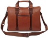 MOQ1-Genuine Cowhide Leather Briefcase For Men No.8907-01