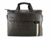 MOQ1-Genuine Cowhide Leather Briefcase For Men No.99253-1