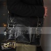 Men's lightweight vintage leather bag, top layer genuine leather casual men bag