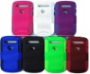 Mesh cambo case silicone +hole hard case For blackberry 9900