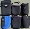 Neoprene pouch made in 3mm neoprene with two side Nylon for Europe market