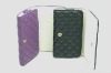 Nice design soft wallet leather visa case for iphone 3G,3GS.4G,4S