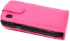 PINK FLIP LEATHER CASE II FOR SAMSUNG GALAXY S i9000
