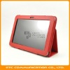 Pink Folio PU Leather Case Cover with stand for Samsung galaxy Tab 8.9 inch P7300/P7310, Folding case with stand for P7300