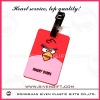 Popular and Fashion  birds  luggage tag    red
