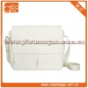 Pure white plain appearance messenger bag,fashion bags