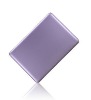 Purple see through rubberized hard shell case for macbook air 1 year warranty