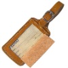 Real leather Luggage Tag