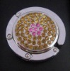 Round fully-jewelled bag hanger hook / gadget gifts ZM-HB043.