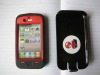 Siliocne&plastic Case For iPhone 4 Case
