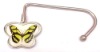 Simple design metal unfoldable butterfly purse hook ZM-H012.
