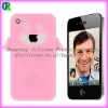 Smile devil silicone thick case for iphone 4g
