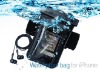 TPU waterproof bag with earphones for phone / camera / media player