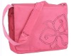 (XHF-SHOULDER-039) lady messenger bag with paded shoulder strap