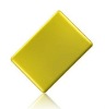 Yellow see through polycarbonate crystal hard case shell for macbook air 11.6" 1 year warranty