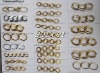 aluminium  chain for jewelry and decoration,ring chain,handbag chain