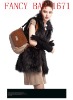 charming leather lady handbag