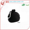 cool black silicone purse hot selling