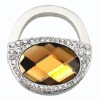 fashion promotional bag hanger with crystal