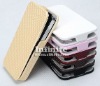 for iPhone 4 Flip Leather Case