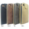 for iPhone 4 Retro leather cover