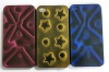 for iPhone4g cell phone pc case with Rohs approved