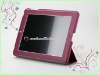 hot-selling Magnetic Smart tablet pc leather case for ipad 2