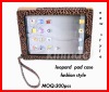leopard skin pad case, laptop case, leather case for pad