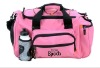 pink travel bag in high quanlity
