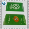 pvc plastic hard case card holder
